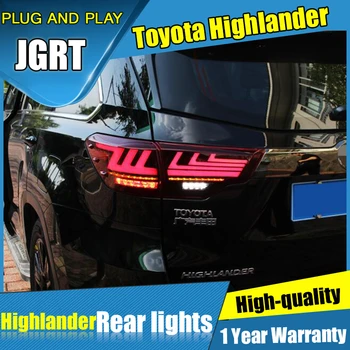 Dynamic turn signal tail lights For Toyota Highlande Taillights LED DRL Running lights Rear parking light brake light 2018 2019
Dynamic turn signal tail lights For Toyota Highlande Taillights LED DRL Running lights Rear parking light brake light 2018 2019