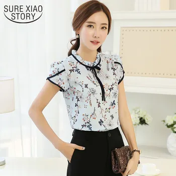 2018 New Fashion Summer shirt Chiffon and Blouse Shirt Pastoral Sweet Style Floral short Shirt Tie Loose Shirt Printing 37i 30
2018 New Fashion Summer shirt Chiffon and Blouse Shirt Pastoral Sweet Style Floral short Shirt Tie Loose Shirt Printing 37i 30