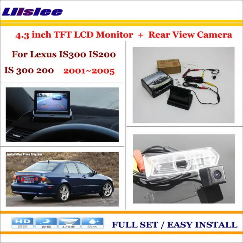 Car Rear Camera + 4.3" LCD Screen Monitor = 2 in 1 Back Up Parking System - For Lexus IS300 / IS200 / ES300 / ES330 / Altezza
Car Rear Camera + 4.3" LCD Screen Monitor = 2 in 1 Back Up Parking System - For Lexus IS300 / IS200 / ES300 / ES330 / Altezza