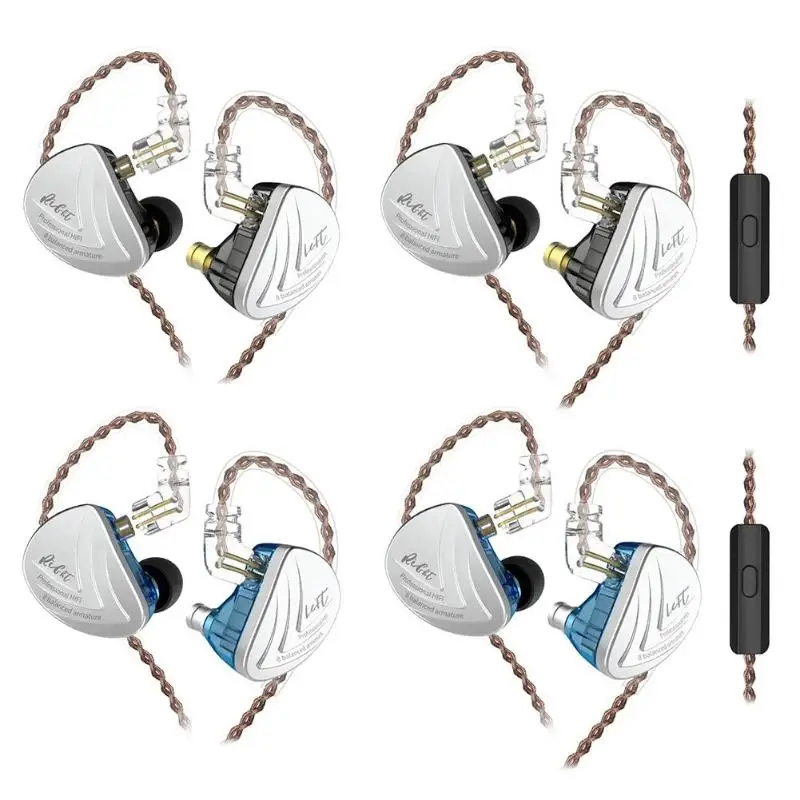 KZ AS16 16BA In Ear Earphone Balanced Armature Headset Monitor HiFi Earbuds 16 Units Moving Iron Earphones for Sports Music
KZ AS16 16BA In Ear Earphone Balanced Armature Headset Monitor HiFi Earbuds 16 Units Moving Iron Earphones for Sports Music