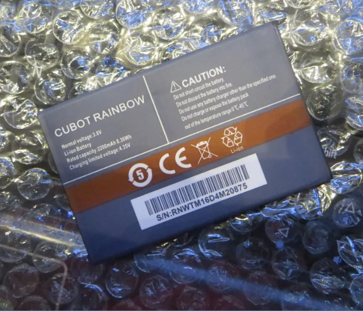 3.8V batteries Rechargeable Li-ion Li-polymer Built-in lithium polymer battery for Cubot rainbow battery 2200 mah
3.8V batteries Rechargeable Li-ion Li-polymer Built-in lithium polymer battery for Cubot rainbow battery 2200 mah