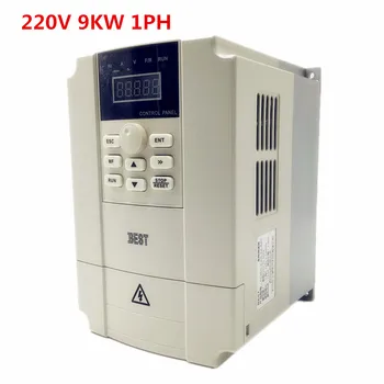 Good Quality 9KW 1PH Variable Frequency Drive 220V for CNC Spindle Motor Speed Control and Wood-Working Machine
Good Quality 9KW 1PH Variable Frequency Drive 220V for CNC Spindle Motor Speed Control and Wood-Working Machine