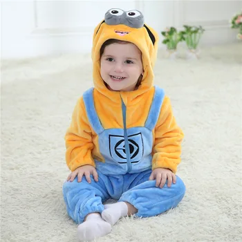 Baby Boy Girl Hooded Rompers Animal Cosplay Costume Newborn Infant Jumpsuit Minions Clothes
Baby Boy Girl Hooded Rompers Animal Cosplay Costume Newborn Infant Jumpsuit Minions Clothes