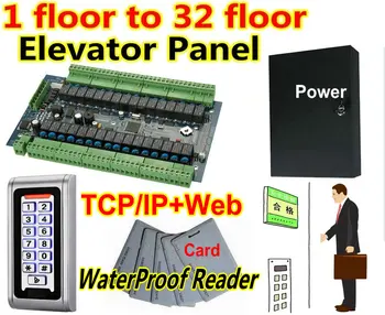 Outdoor WeatherProof Web Elevator kit Pin-code control the elevator 1~ 32 floors TCP/IP+Web access controller panel board+power
Outdoor WeatherProof Web Elevator kit Pin-code control the elevator 1~ 32 floors TCP/IP+Web access controller panel board+power