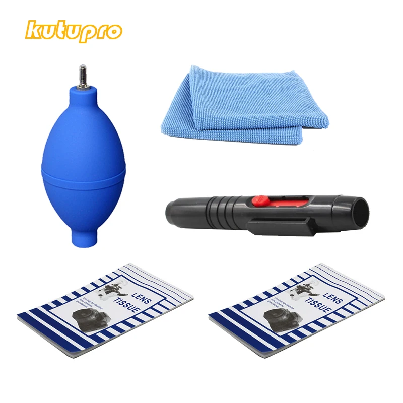 kutupro 5in1 Dust Cleaner Camera Cleaning kits lens paper*2 Lens Pen Brush cloth Air Blower for canon nikon sony
kutupro 5in1 Dust Cleaner Camera Cleaning kits lens paper*2 Lens Pen Brush cloth Air Blower for canon nikon sony