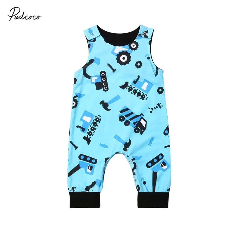 2019 Baby Summer Clothing Newborn Infant Baby Boys Girls Cartoon Car Romper Sleeveless Playsuits Blue Jumpsuit Outfits Set
2019 Baby Summer Clothing Newborn Infant Baby Boys Girls Cartoon Car Romper Sleeveless Playsuits Blue Jumpsuit Outfits Set