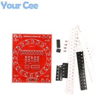 2 Sides SMT SMD Electronic Component Welding Practice Board Mini PCB Soldering Skill Training Running Water Light
2 Sides SMT SMD Electronic Component Welding Practice Board Mini PCB Soldering Skill Training Running Water Light