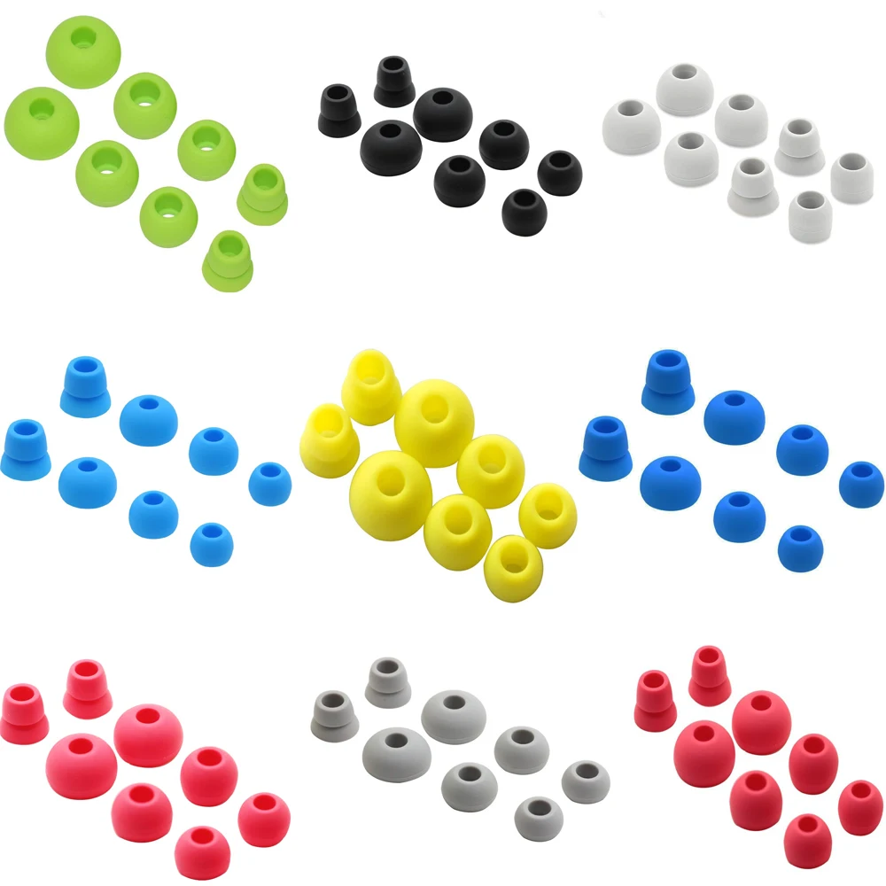 NEW 3 PAIRS REPLACEMENT EARBUDS TIPS BUDS ONLY FOR DENON AH series
