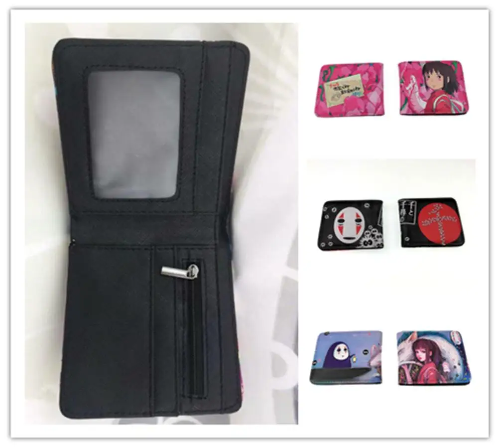 Anime Spirited Away Logo Wallet Unisex Color printing wallet New PU Short Wallet boys girls Credit Card Purse
Anime Spirited Away Logo Wallet Unisex Color printing wallet New PU Short Wallet boys girls Credit Card Purse