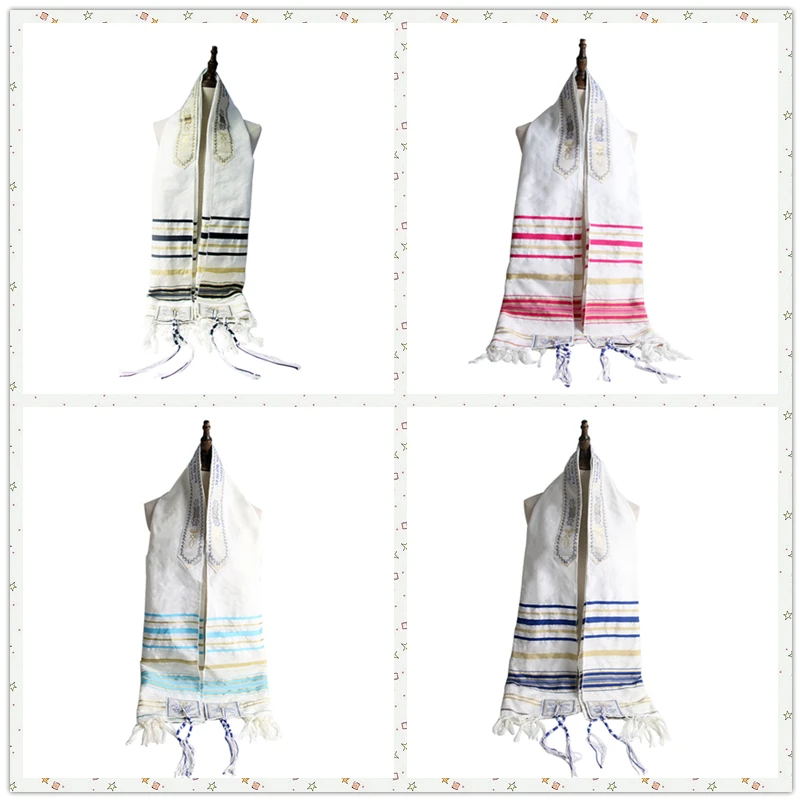 ZSQH Israel tallit jewish prayer scarf morning prayer shawl prayer scarf For women girls
ZSQH Israel tallit jewish prayer scarf morning prayer shawl prayer scarf For women girls