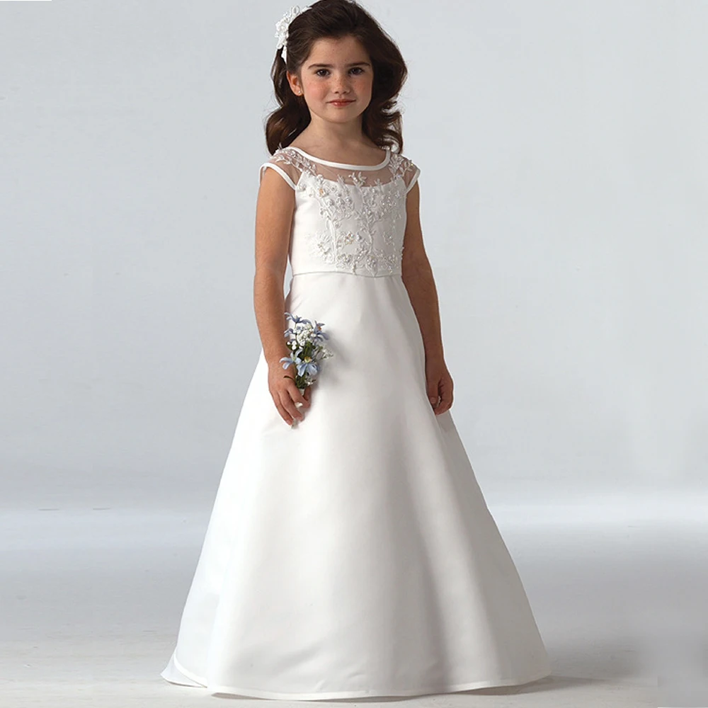 Kids Girls Flower Formal Party Prom Princess Long Dress Bridesmaid Wedding Children Dress Size 2-13Y Custom Made Dress
Kids Girls Flower Formal Party Prom Princess Long Dress Bridesmaid Wedding Children Dress Size 2-13Y Custom Made Dress