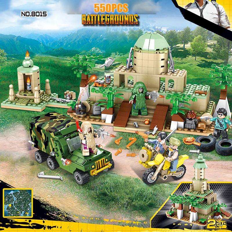 military game PUBG moc Ara Maxima batisbricks building block army figures weapon gun Truck motorcycle Ghillie suit bricks toys
military game PUBG moc Ara Maxima batisbricks building block army figures weapon gun Truck motorcycle Ghillie suit bricks toys
