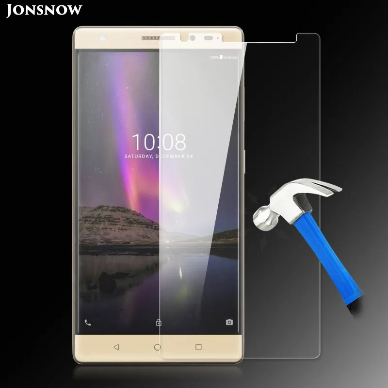 

JONSNOW Tempered Glass for Lenovo Phab 2 Plus PB2-670N 9H 2.5D Explosion-proof Glass Screen Protector Front LCD Film