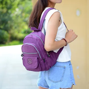 Unisex Nylon Waterproof Travel Rotro Backpack Women Men Fashion Large Capacity Backpack Bags Cool Contrast Color Schoolbag
Unisex Nylon Waterproof Travel Rotro Backpack Women Men Fashion Large Capacity Backpack Bags Cool Contrast Color Schoolbag