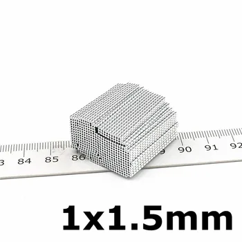 Micro Magnet 1x1.5 mm Precision Small Round Disc Imanes De Neodinio Medical Neodymium Sensor Mini Metal Magnetic Cylinder 100pcs
Micro Magnet 1x1.5 mm Precision Small Round Disc Imanes De Neodinio Medical Neodymium Sensor Mini Metal Magnetic Cylinder 100pcs