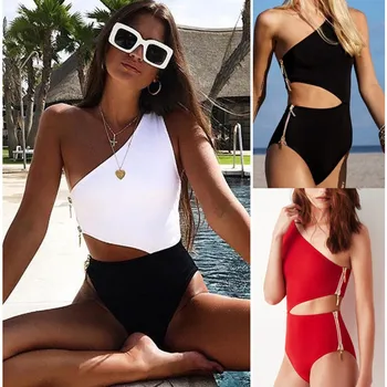 Swimsuit May One Piece Swimwear Bathers Girls Woman Bikini 2019 Sexy Lady Pure Color Tong Zippers Solid Polyester Swimsuit
Swimsuit May One Piece Swimwear Bathers Girls Woman Bikini 2019 Sexy Lady Pure Color Tong Zippers Solid Polyester Swimsuit