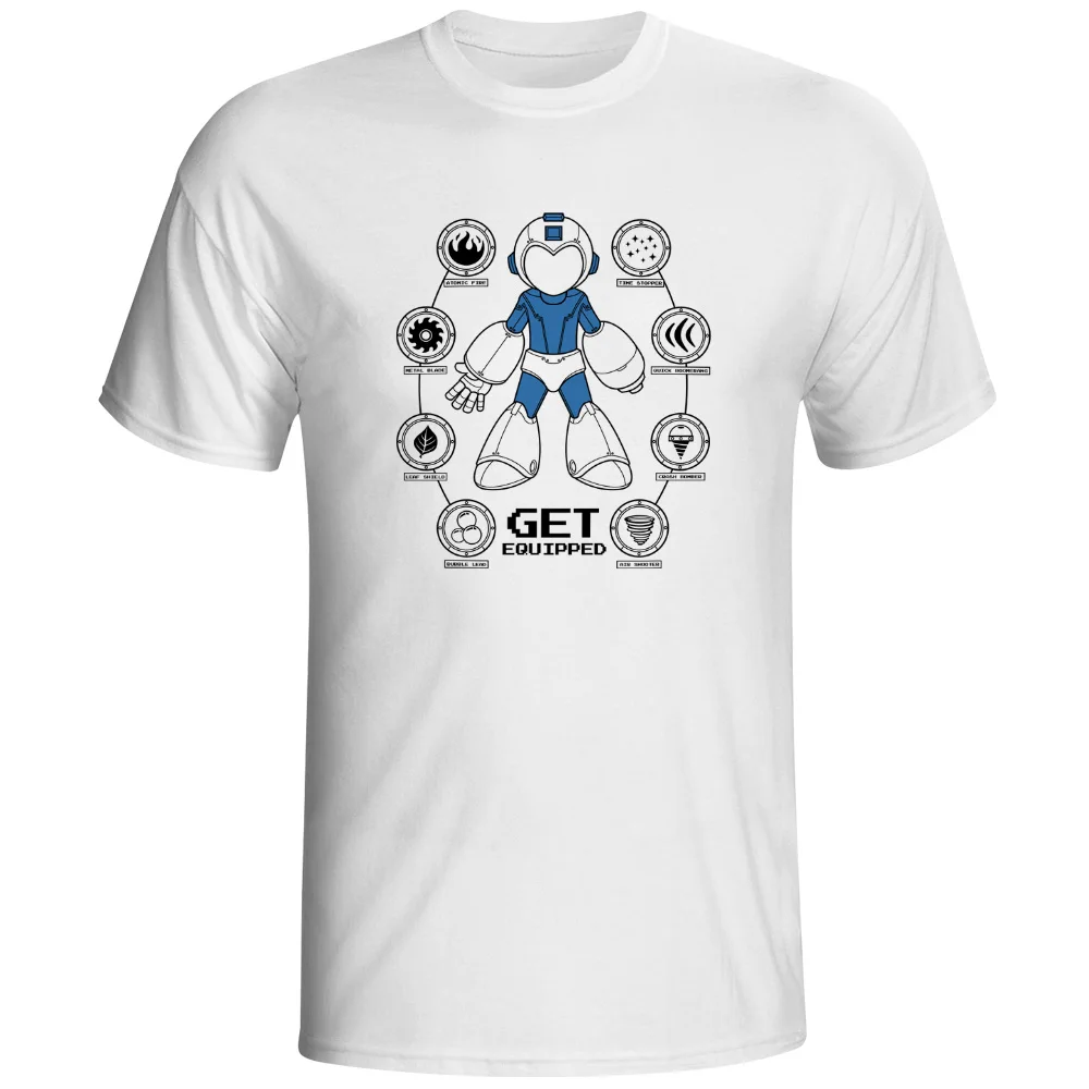 Get Your Mega Man Equipped T-shirt Rockman Megaman Rock Creative Hip Hop T Shirt Skate Style Novelty Women Men Top
Get Your Mega Man Equipped T-shirt Rockman Megaman Rock Creative Hip Hop T Shirt Skate Style Novelty Women Men Top
