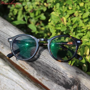 WEARKAPER Acetate Round Frame Reading Glasses Men Transition Sun Photochromic adjustable vision With Diopter glasses 1.0-3.25
WEARKAPER Acetate Round Frame Reading Glasses Men Transition Sun Photochromic adjustable vision With Diopter glasses 1.0-3.25