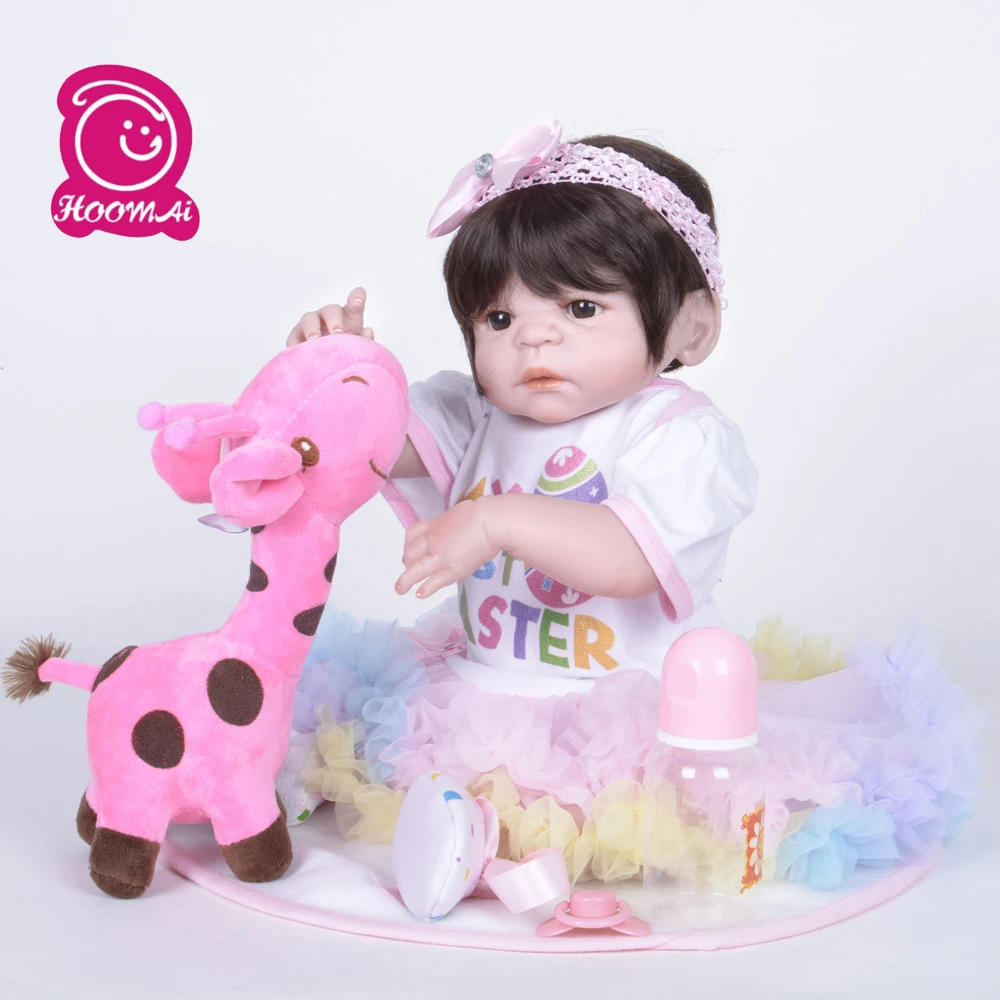 Handmade Real Looking Premature 22 inch Realistic Baby Girl Full body Vinyl Silicone Reborn Doll Kids XMAS Gifts
Handmade Real Looking Premature 22 inch Realistic Baby Girl Full body Vinyl Silicone Reborn Doll Kids XMAS Gifts