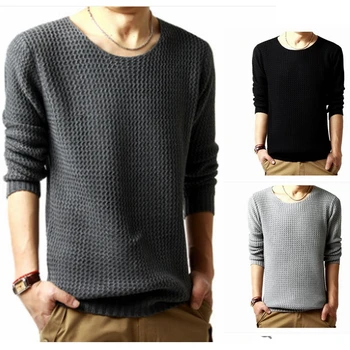 Mens 2018 Sweater Men's New Round Neck Pullover Sweater of Knitted Spring Autumn Dress Quality Knitted Brand Male Sweaters
Mens 2018 Sweater Men's New Round Neck Pullover Sweater of Knitted Spring Autumn Dress Quality Knitted Brand Male Sweaters