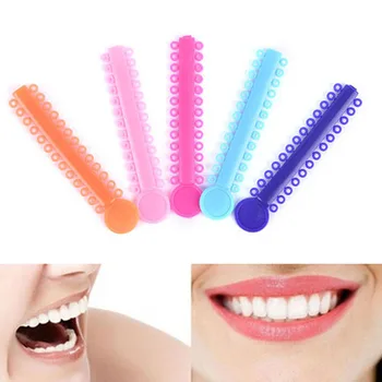 20Piece / Bag Colorful Rubber Band Elastic ( 1 Ligature Sticks = 24 Ligature Ring ) Dental Orthodontic Ligature Ties
20Piece / Bag Colorful Rubber Band Elastic ( 1 Ligature Sticks = 24 Ligature Ring ) Dental Orthodontic Ligature Ties