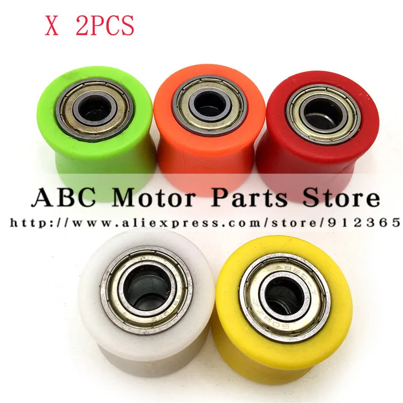8mm or 10mm Drive Chain Pulley Roller Slider Tensioner Wheel Guide For Street Bike Motorcycle ATV
8mm or 10mm Drive Chain Pulley Roller Slider Tensioner Wheel Guide For Street Bike Motorcycle ATV
