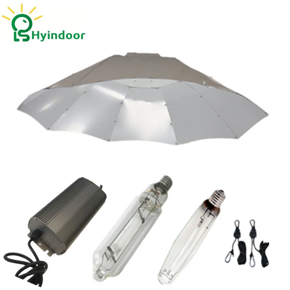 250w Grow Lights Kit with Digital Dimmable Ballasts Parabolic Lamp Covers Shades
250w Grow Lights Kit with Digital Dimmable Ballasts Parabolic Lamp Covers Shades