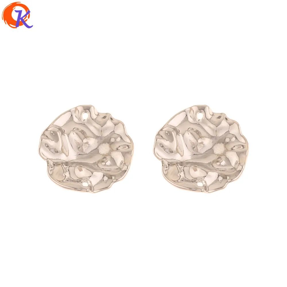 Cordial Design 100Pcs 19*19MM Jewelry Accessories/DIY Earrings Making/Rhodium/Wrinkled Coin Shape/Hand Made/Earring Findings
Cordial Design 100Pcs 19*19MM Jewelry Accessories/DIY Earrings Making/Rhodium/Wrinkled Coin Shape/Hand Made/Earring Findings
