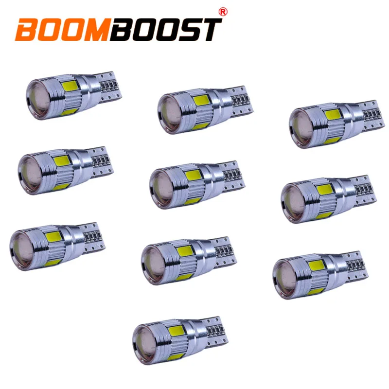 Car Styling 10 pieces LED 6SMD 5630 T10 3W White Width Parking Light Backup Reverse Lens Projector new arrival
Car Styling 10 pieces LED 6SMD 5630 T10 3W White Width Parking Light Backup Reverse Lens Projector new arrival