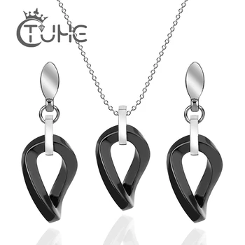 Simple Style Black Irregular Ceramic Hollow Pendants Jewelry Set For Women Men Maxi Punk Jewelry With Free Link Chain Wholesale
Simple Style Black Irregular Ceramic Hollow Pendants Jewelry Set For Women Men Maxi Punk Jewelry With Free Link Chain Wholesale