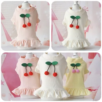 Cherry Bottoming Skirts for Dogs Warm Autumn and Winter Two Feet Tutu Dresses for Pet Clothing with Small Decors Dog Dresses
Cherry Bottoming Skirts for Dogs Warm Autumn and Winter Two Feet Tutu Dresses for Pet Clothing with Small Decors Dog Dresses
