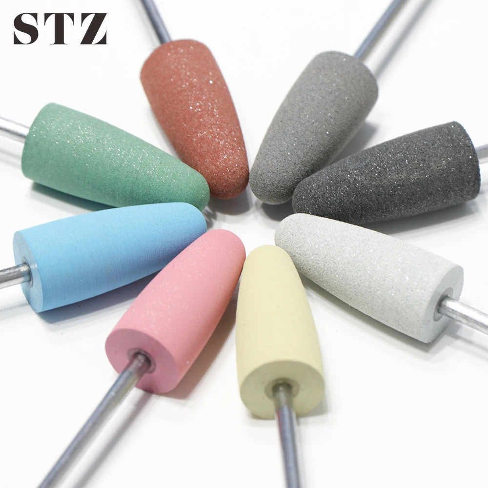 STZ 1pcs Rubber Silicon Nail Art Drill Bits Rotary Burr Milling Cutter Pedicure Tools Electric Nail Files Machine Manicure GJ03
STZ 1pcs Rubber Silicon Nail Art Drill Bits Rotary Burr Milling Cutter Pedicure Tools Electric Nail Files Machine Manicure GJ03