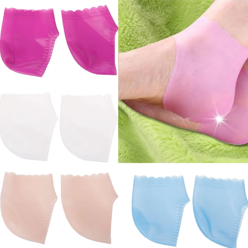 2Pcs/pair Silicone Gel Heel Socks Anti-slip Maintenance Cracked Foot Skin Care Tool
2Pcs/pair Silicone Gel Heel Socks Anti-slip Maintenance Cracked Foot Skin Care Tool