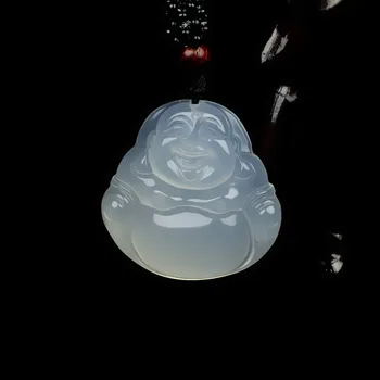 Natural authentic Australian ice species jade pith maitreya buddha pendant jade Necklace Yufeu Pendant
Natural authentic Australian ice species jade pith maitreya buddha pendant jade Necklace Yufeu Pendant