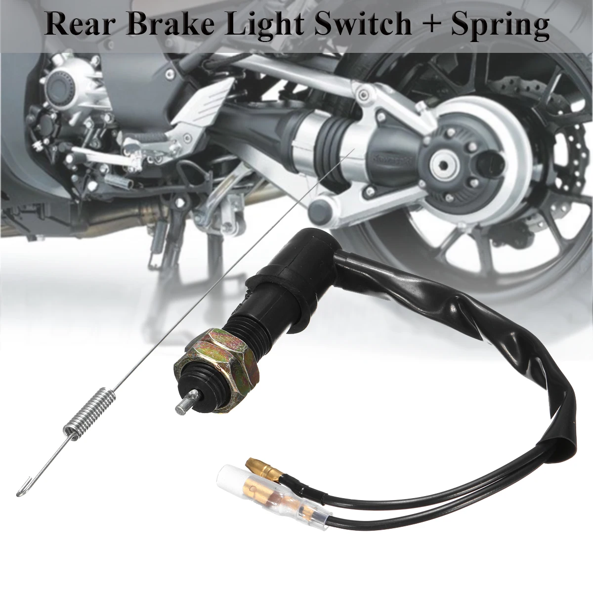 Universal Motorcycle Rear Brake Stop Light Switch Spring For Yamaha for Honda for Suzuki for Kawasaki
Universal Motorcycle Rear Brake Stop Light Switch Spring For Yamaha for Honda for Suzuki for Kawasaki