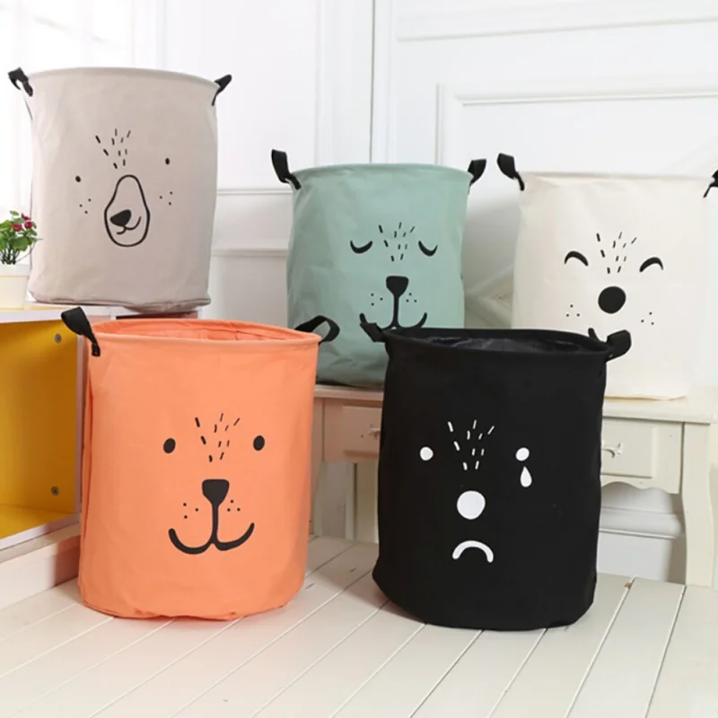 ins cartoon dirty laundry bucket storage basket Animal expression hamper storage bucket Cotton and linen Nordic style storage b
ins cartoon dirty laundry bucket storage basket Animal expression hamper storage bucket Cotton and linen Nordic style storage b