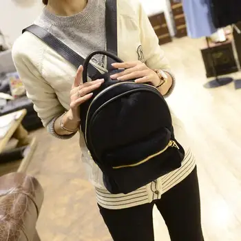 MOLAVE Backpack new high quality Women Gold Velvet Small Rucksack School Book fashion Shoulder backpack laptop jan20
MOLAVE Backpack new high quality Women Gold Velvet Small Rucksack School Book fashion Shoulder backpack laptop jan20