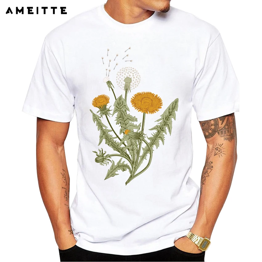 2019 AMEITTE Dandelion Flower T-Shirt Men's Casual White Printed T Shirt Summer Male Short Sleeve Harajuku Tops Tee
2019 AMEITTE Dandelion Flower T-Shirt Men's Casual White Printed T Shirt Summer Male Short Sleeve Harajuku Tops Tee