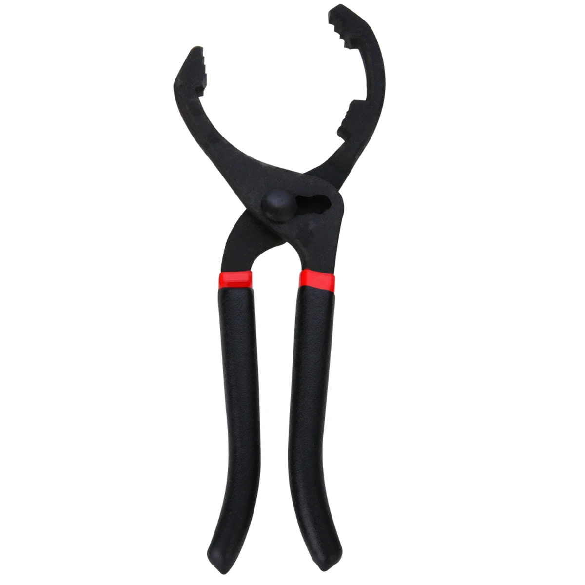 Treyues Black 10 Inch Adjustable Car Oil Filter Plier Wrench Hand Removal Tool Auto Repairing Accessories