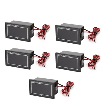5PCS 2.5-30V 2-Wire LED Digital Display Panel Voltmeter Electric Voltage Meter Volt Tester for Car Motorcycle Battery Cart
5PCS 2.5-30V 2-Wire LED Digital Display Panel Voltmeter Electric Voltage Meter Volt Tester for Car Motorcycle Battery Cart
