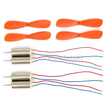716 53000rpm Coreless Motor with 46mm Propeller for Hubsan Replacement RC Quadcopter Coreless Motor w/ Propeller Spare Parts
716 53000rpm Coreless Motor with 46mm Propeller for Hubsan Replacement RC Quadcopter Coreless Motor w/ Propeller Spare Parts