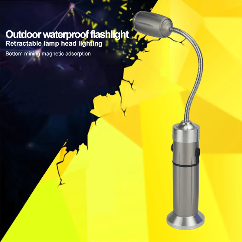 

350 Lumen COB LED Portable Spotlight 3W Working Lights With Magnetic 3 Modes High Brightness Energy Saving for AA