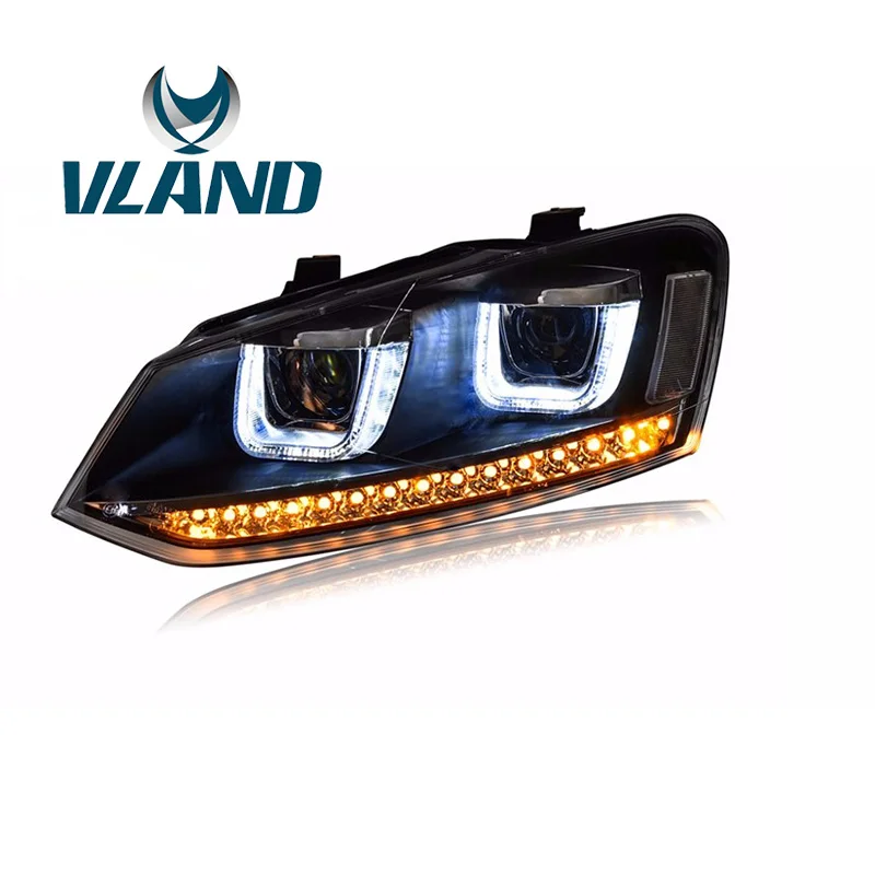 VLAND Factory For Car Head Lamp For Polo LED Light 2010 2011 2012 2013 2014 2015 Angel Eyes H7 Xenon Lamp Plug And Play 35W 12V
VLAND Factory For Car Head Lamp For Polo LED Light 2010 2011 2012 2013 2014 2015 Angel Eyes H7 Xenon Lamp Plug And Play 35W 12V