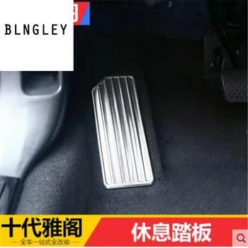 Stainless steel Foot Rest Pedal Pad Sticker Accessories for Honda Accord 2018 MK10 car accessories
Stainless steel Foot Rest Pedal Pad Sticker Accessories for Honda Accord 2018 MK10 car accessories