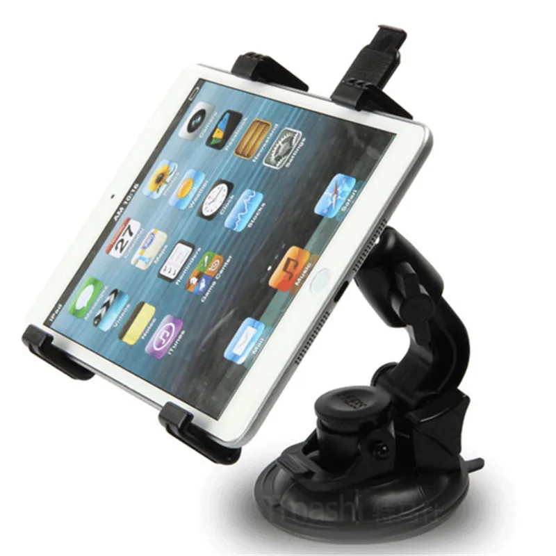 Image Car Phone Large sucker Windshield Holder For Samsung galaxy Tab GPS Navigator Mount Holder For iPad 2 3 4 5 mimi Auto Tablet