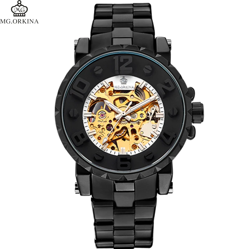 ORKINA New Luxury Titanium Black Military Watches Mens Watches Luxury Top Brand Automatic Wrist Watch Man Mechanical Wristwatch
ORKINA New Luxury Titanium Black Military Watches Mens Watches Luxury Top Brand Automatic Wrist Watch Man Mechanical Wristwatch
