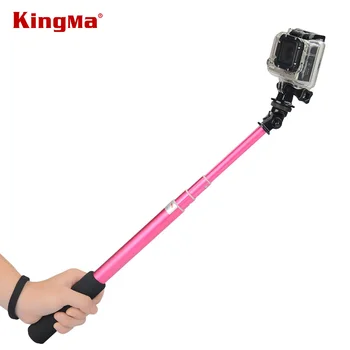

KingMa Hot selfie stick, Handheld Selfie Monopod+ holder Telescopic Extendible Stand Holder for phone For GoPro Free Shipping