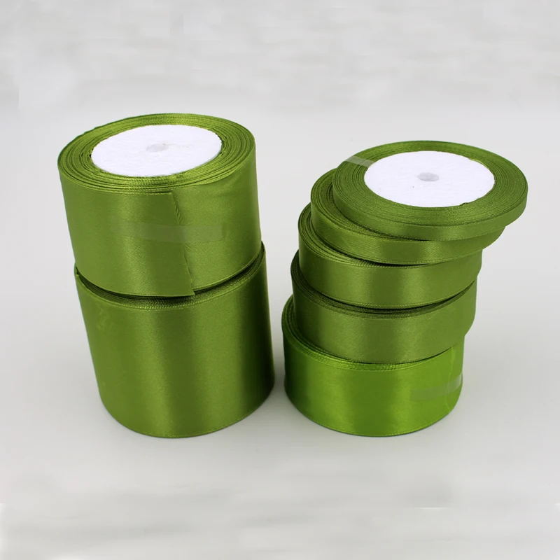 Olive green 25Yards/22Meters/Roll 6mm~75mm Width Polyester Ribbons Cake Gift Box Wrap Ribbon Accessories Handmade DIY Material
Olive green 25Yards/22Meters/Roll 6mm~75mm Width Polyester Ribbons Cake Gift Box Wrap Ribbon Accessories Handmade DIY Material