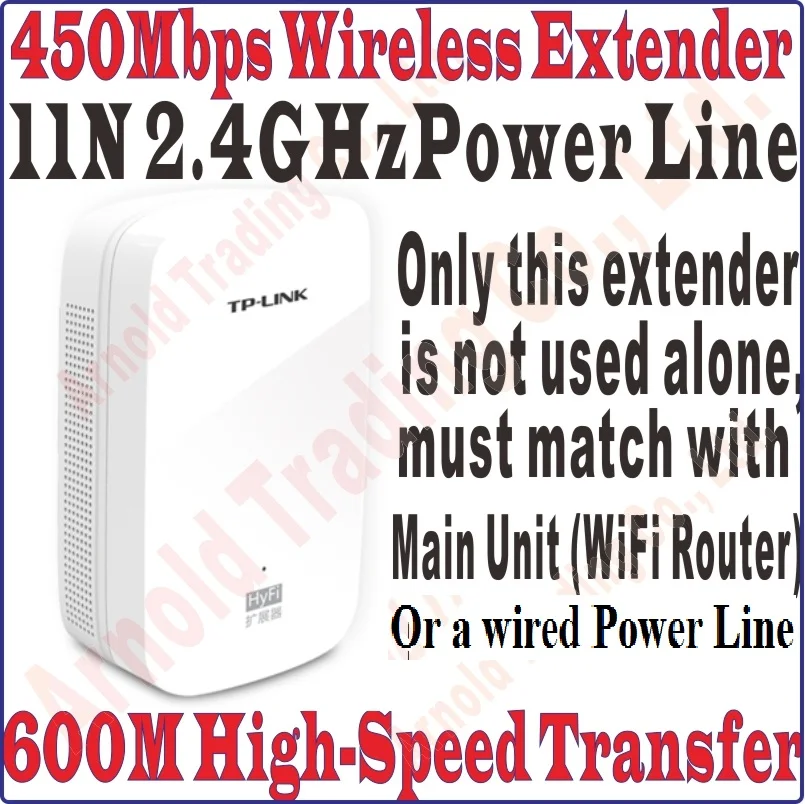 TP-Link 802.11N 450Mbps WiFi Power Line KIT Wireless PowerLine Adapter Network Extender WiFi Hotspot 450mbps WiFi Router PROM10
TP-Link 802.11N 450Mbps WiFi Power Line KIT Wireless PowerLine Adapter Network Extender WiFi Hotspot 450mbps WiFi Router PROM10