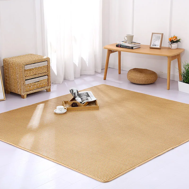 Japanese rattan tatami carpet summer children crawling rug living room bedroom parlor sofa large rug floor hallway customized
Japanese rattan tatami carpet summer children crawling rug living room bedroom parlor sofa large rug floor hallway customized